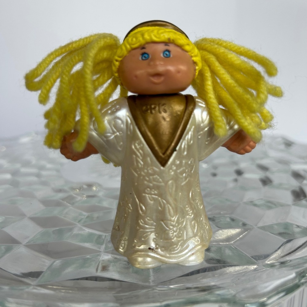 Cabbage Patch Kids Figures Angel Christmas Holiday CPK Toy Lot of 3 - Picture 2 of 3